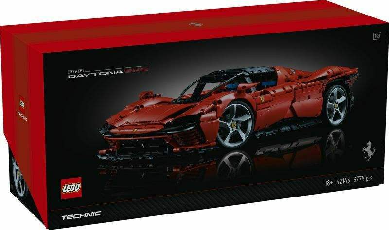 Lego Technic Ferrari Daytona Sp3 για 18 Ετών 3778τμχ Κωδικός 42143