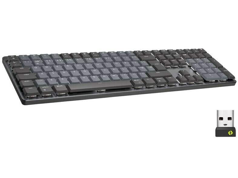 Logitech MX Mechanical Tactile Ασύρματο Bluetooth Πληκτρολόγιο Αγγλικό US