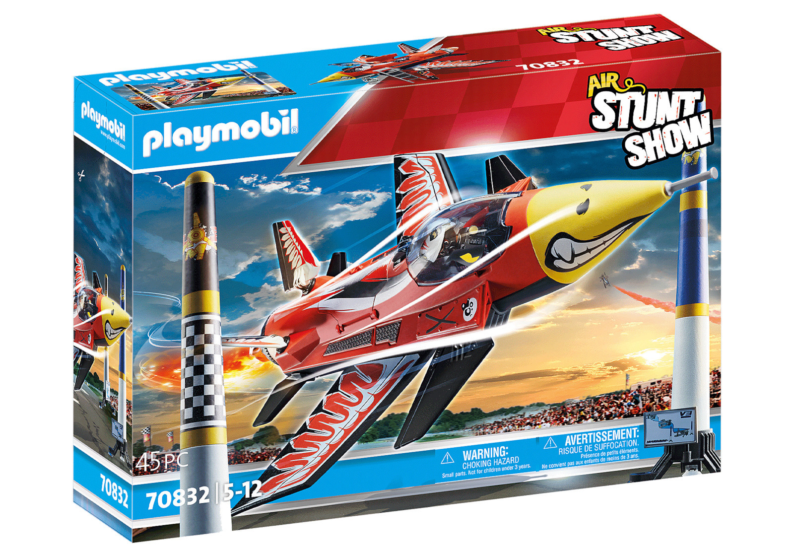 Playmobil Stunt Show Eagle Jet για 5-12 ετών