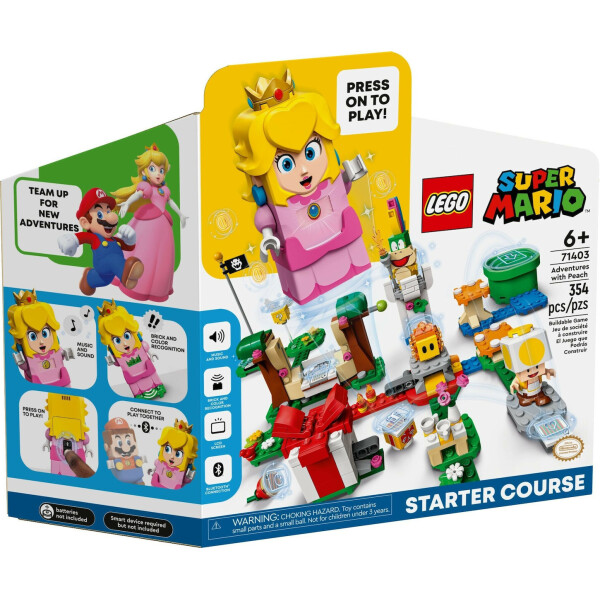 Lego Super Mario Adventures with Peach Starter Course για 6 Ετών Κωδικός 71403