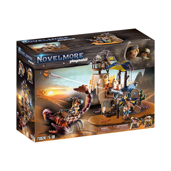Playmobil Novelmore Μυστική Βάση Με Γιγάντιο Σκορπιό για 5-10 ετών
