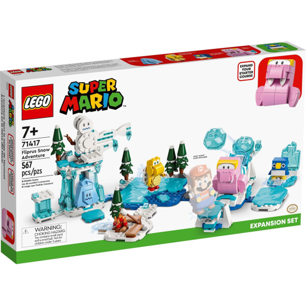 Lego Super Mario Fliprus Snow Adventure Expansion Set για 7 Ετών Κωδικός 71417