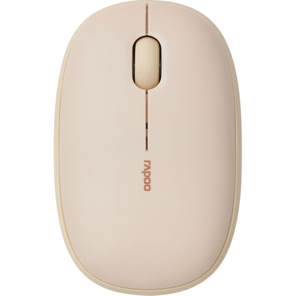 Rapoo M660 Silent Ασύρματο Bluetooth Ποντίκι Μπεζ