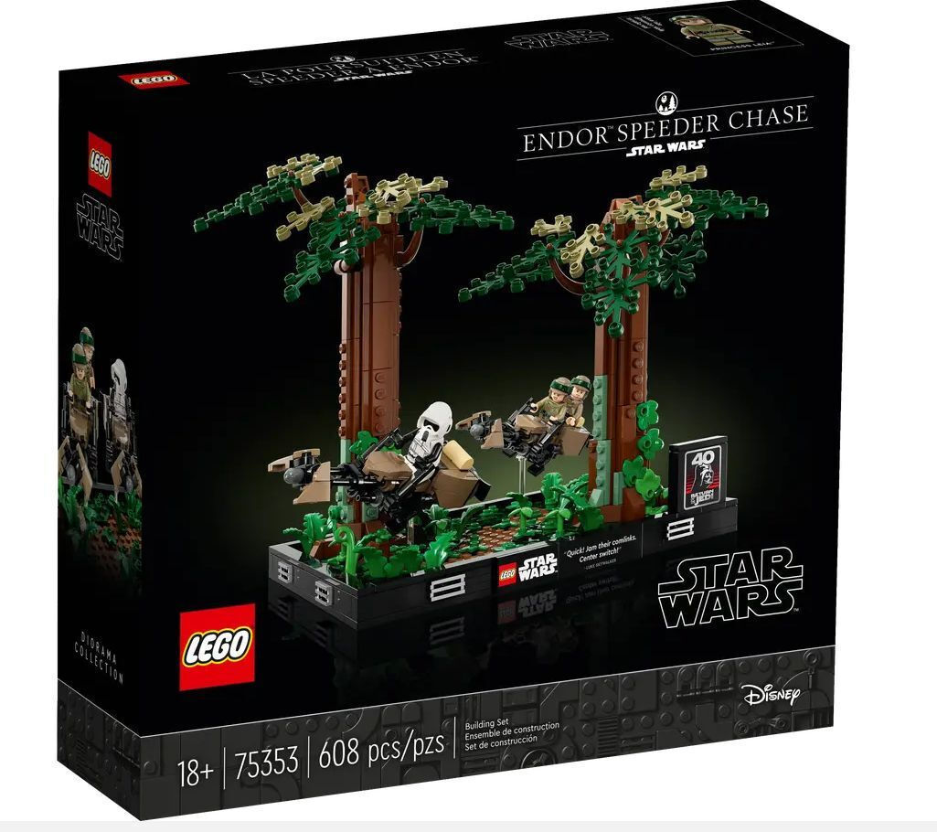Lego Disney Endor Speeder Chase Diorama για 18 Ετών Κωδικός 75353