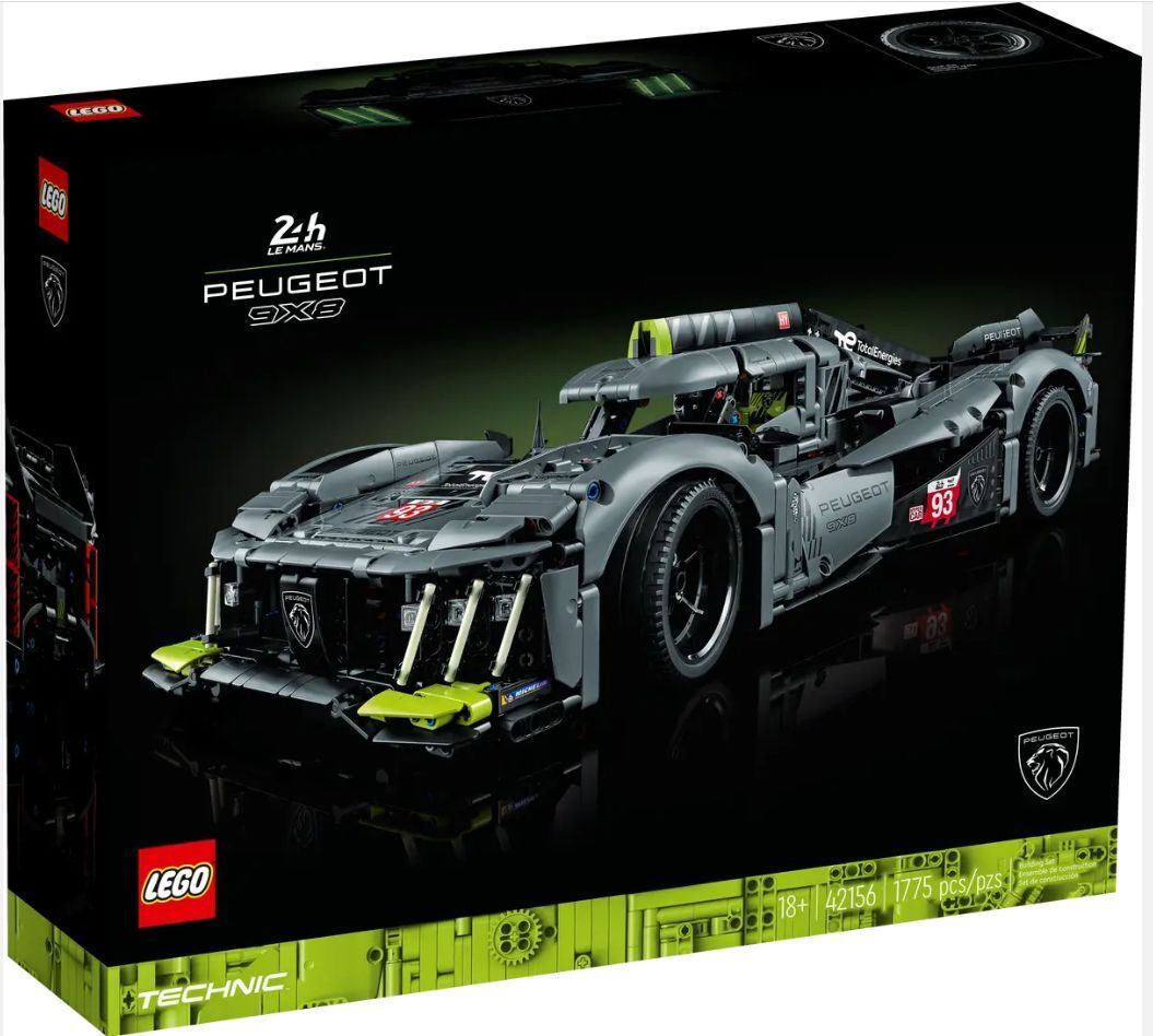Lego Technic Peugeot 2023 για 18 Ετών 1775τμχ Κωδικός 42156