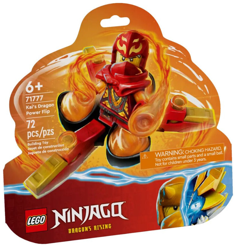 Lego Ninjago Kais Dragon Power Spinjitzu Flip για 6 Ετών Κωδικός 71777
