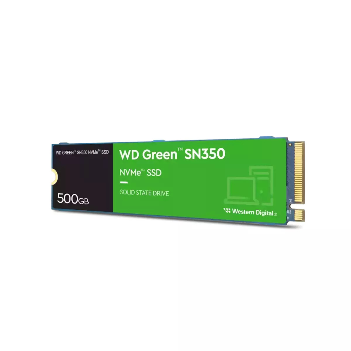 Western Digital Green SN350 SSD 500GB M.2 NVMe PCI Express 3.0 Κωδικός WDS500G2G0C