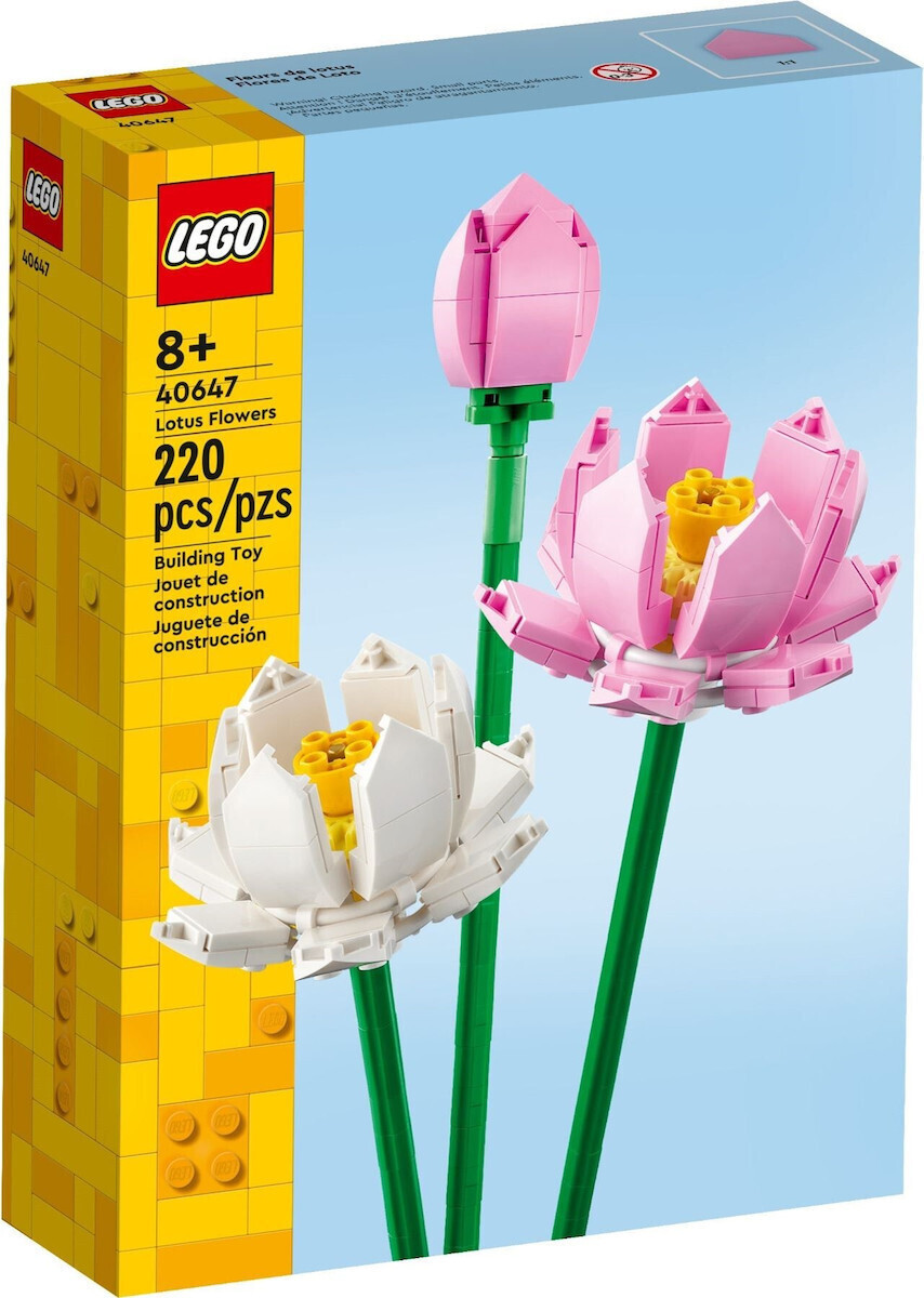 Lego Botanical Collection Lotus Flowers για 8 Ετών 220τμχ Κωδικός 40647