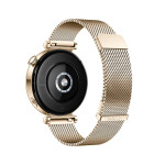 Huawei Watch GT 4 Stainless Steel 41mm Αδιάβροχο με Παλμογράφο Light Gold Milanese Strap