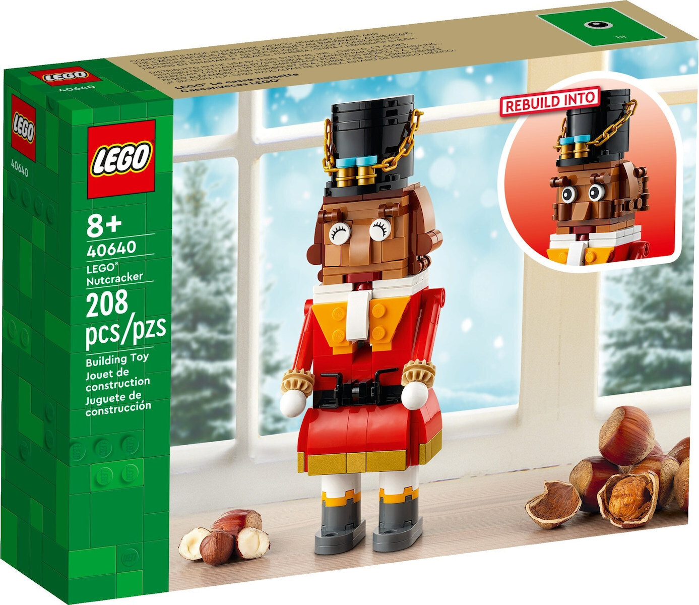 Lego Τουβλάκια Nutcracker - Καρυοθραύστης - Christmas για 8 Ετών Κωδικός 40640