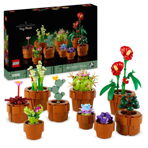 Lego Botanical Collection Tiny Plants για 18 Ετών 758τμχ Κωδικός 10329