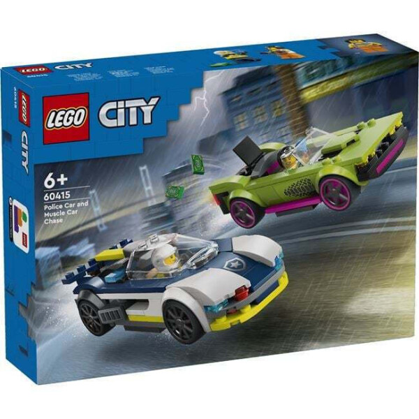 Lego City Police Car And Muscle Car Chase για 6 Ετών Κωδικός 60415