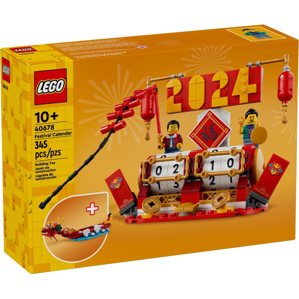 Lego Τουβλάκια Festival Calendar για 10 Ετών 345τμχ Κωδικός 40678