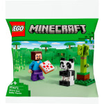 Lego Minecraft Steve Baby Panda για 6 Ετών Κωδικός 30672