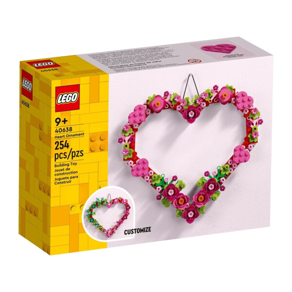 Lego Icons Heart Ornament για 9 Ετών 254τμχ Κωδικός 40638