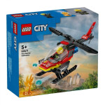 Lego City Fire Rescue Helicopter για 5 Ετών Κωδικός 60411