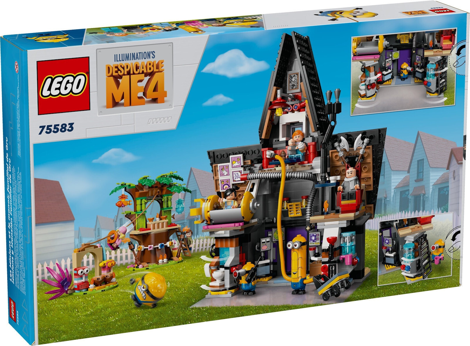 Lego Minions Grus Family Mansion για 8 Ετών 868τμχ Κωδικός 75583