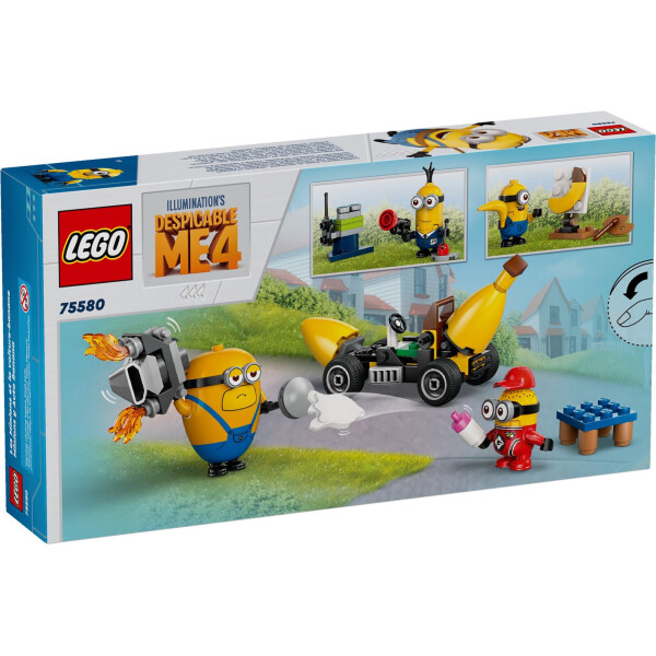 Lego Minions Banana Car για 6 Ετών 136τμχ Κωδικός 75580