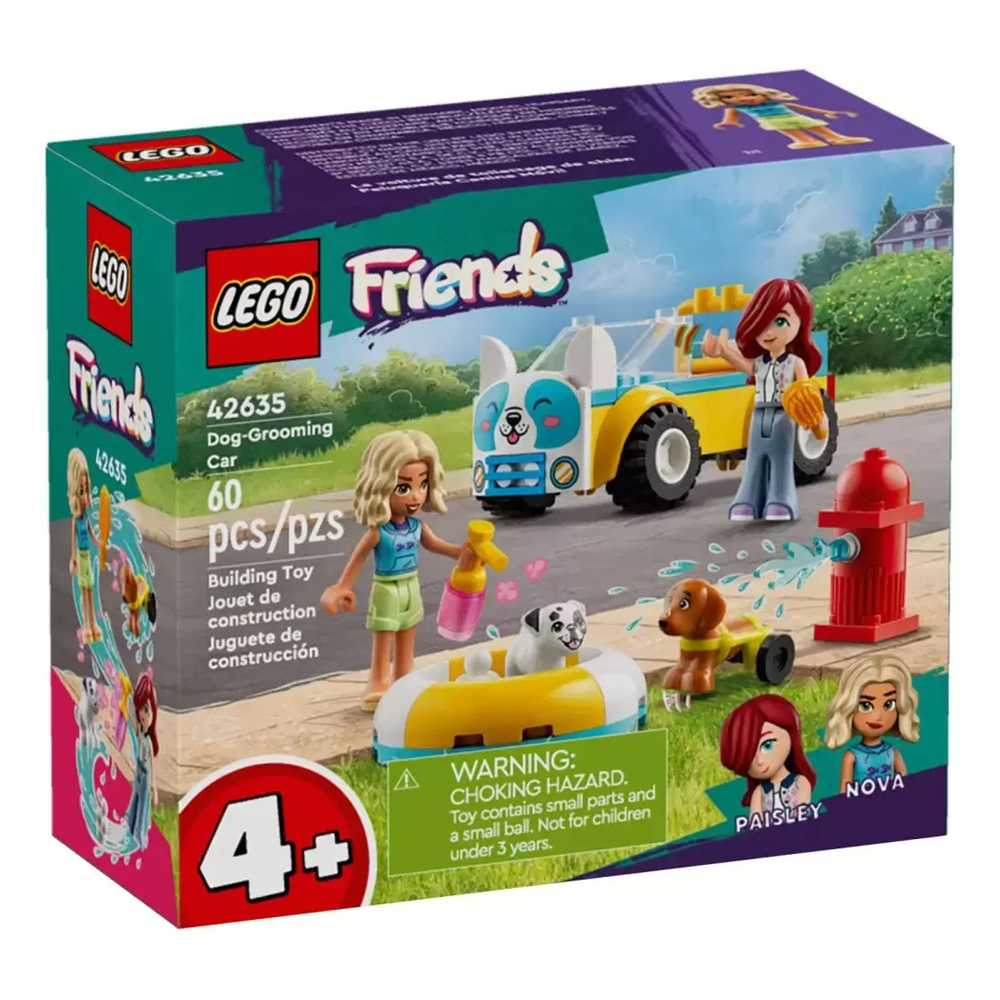 Lego Friends Dog-Grooming Car για 4 Ετών 60τμχ Κωδικός 42635