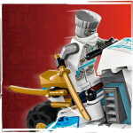 Lego Ninjago Zanes Ice Motorcycle για 7 Ετών 84τμχ Κωδικός 71816