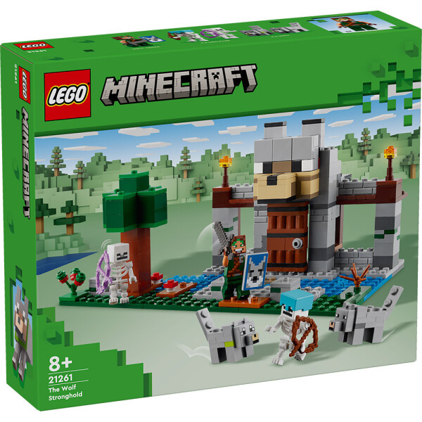 Lego Minecraft The Wolf Stronghold για 8 Ετών Κωδικός 21261