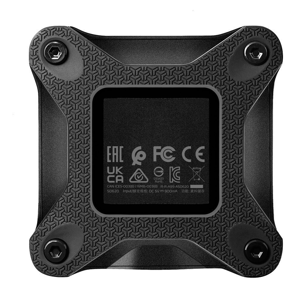 Adata SD620 USB 3.2 Εξωτερικός SSD 2TB Μαύρο