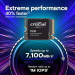 Crucial P310 SSD 1TB M.2 NVMe PCI Express 4.0 Κωδικός CT1000P310SSD2