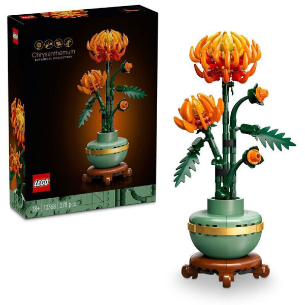 Lego Botanical Collection Chrysanthemum Set για 18 Ετών 278τμχ Κωδικός 10368