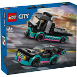 Lego City Race Car And Car Carrier Truck για 6 Ετών Κωδικός 60406