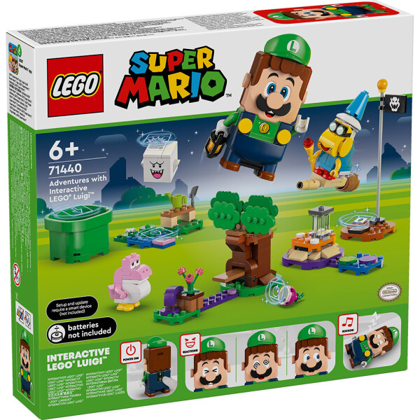 Lego Super Mario Adventures with Interactive Lego Luigi για 6 Ετών 210τμχ Κωδικός 71440