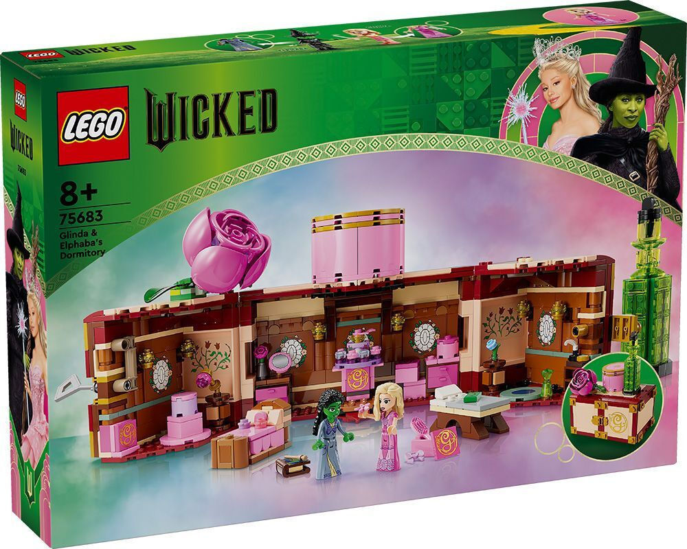 Lego Wicked Glinda Elphabas Dormitory για 8 Ετών 740τμχ Κωδικός 75683