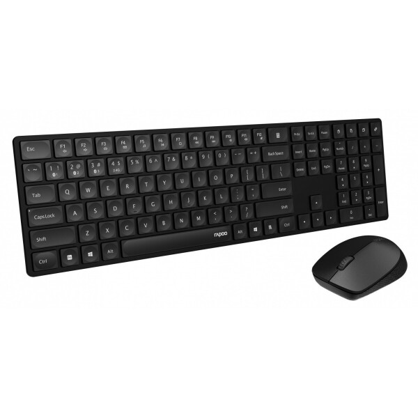 Rapoo 8020m Ασύρματο Σετ Πληκτρολόγιο Ποντίκι Αγγλικό US
