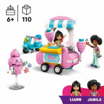 Lego Friends Cotton Candy Stand and Scooter για 6 Ετών 110τμχ Κωδικός 42643