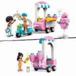 Lego Friends Cotton Candy Stand and Scooter για 6 Ετών 110τμχ Κωδικός 42643