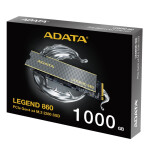 Adata Legend 860 SSD 1TB M.2 PCI Express 4.0 Κωδικός SLEG-860-1000GCS