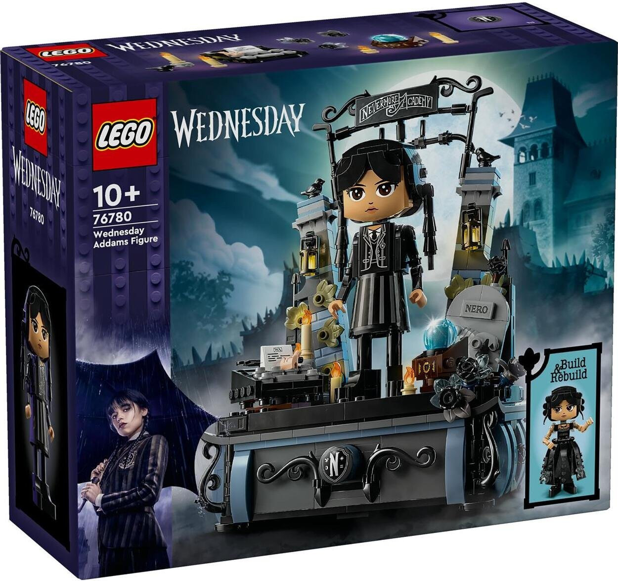 Lego Wednesday Addams για 10 Ετών 702τμχ Κωδικός 76780