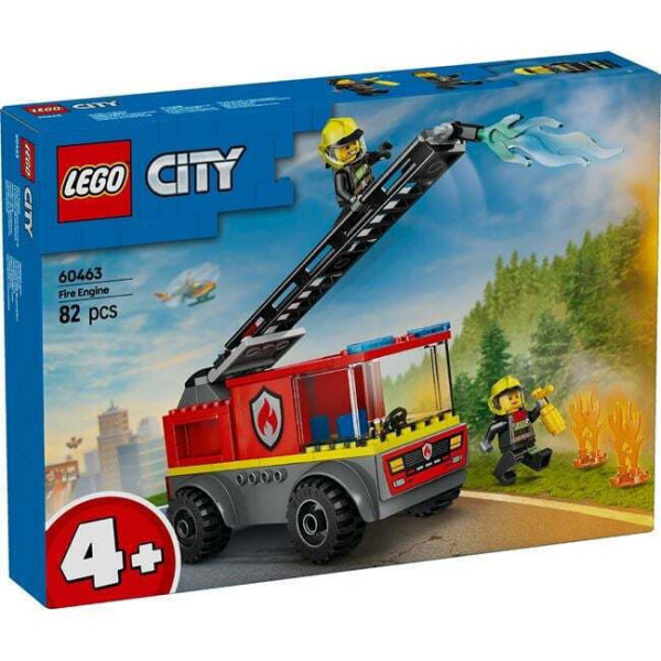 Lego City Fire Engine για 4 Ετών 82τμχ Κωδικός 60463