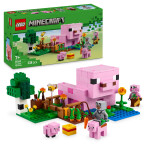 Lego Minecraft The Baby Pig House για 7 Ετών 238τμχ Κωδικός 21268