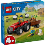 Lego City Tractor with Trailer για 4 Ετών 116τμχ Κωδικός 60461