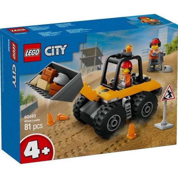 Lego City Wheel Loader για 4 Ετών 81τμχ Κωδικός 60450