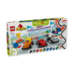 Lego Duplo Town F1 Team Race Cars Drivers για 2 Ετών 70τμχ Κωδικός 10445