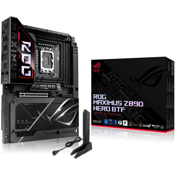 Asus ROG MAXIMUS Z890 HERO BTF Wi-Fi Motherboard ATX με Intel 1851 Socket