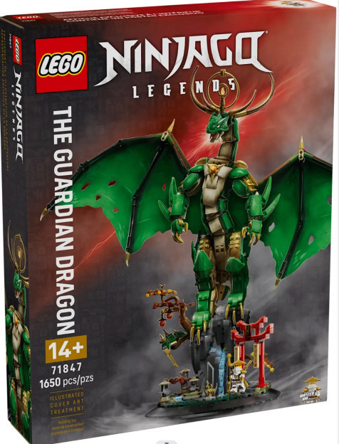Lego Ninjago Guardian Dragon για 14 Ετών 1650τμχ Κωδικός 71847