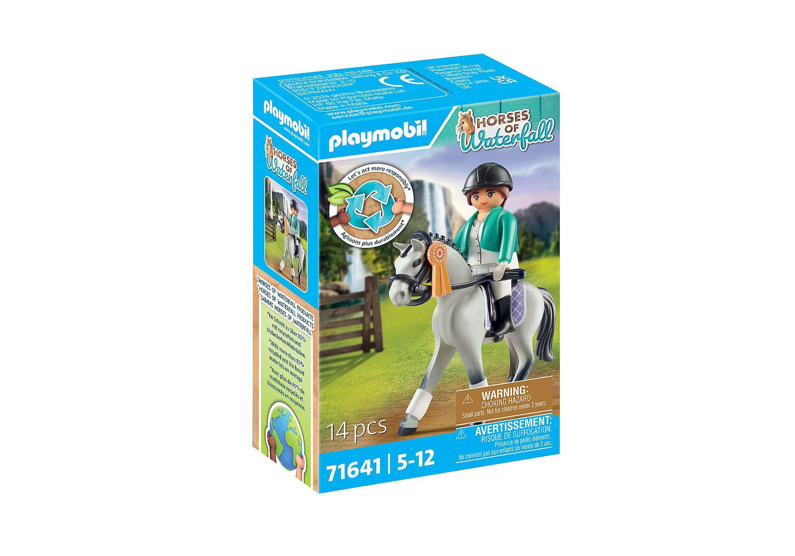 Playmobil Horses Of Waterfall Αναβάτρια Τουρνουά Ιππασίας για 5-12 ετών