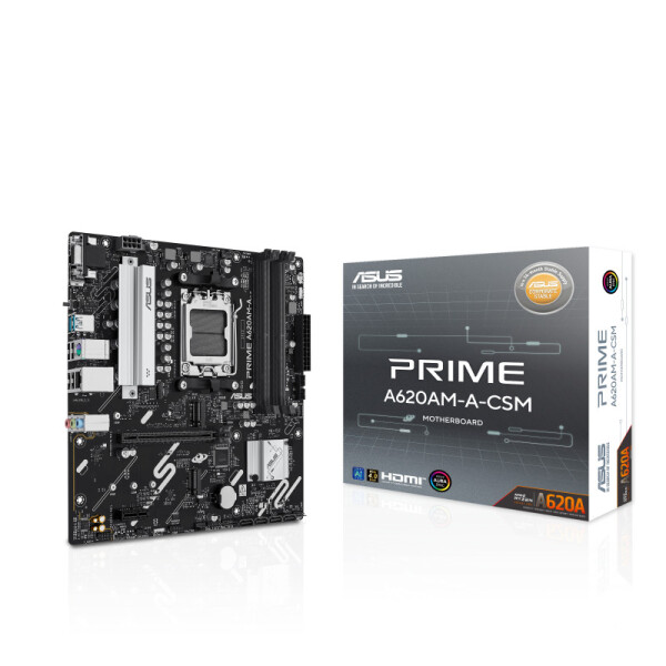Asus Prime A620AM-A-CSM Motherboard Micro ATX με AMD AM5 Socket 90MB1MY0-M0EAYC