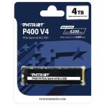 Patriot P400 V4 SSD 4TB M.2 NVMe PCI Express 4.0 Κωδικός P400VP4TBM28H
