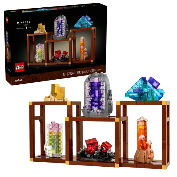 Lego Ideas Mineral Collection για 18 Ετών 880τμχ Κωδικός 21362