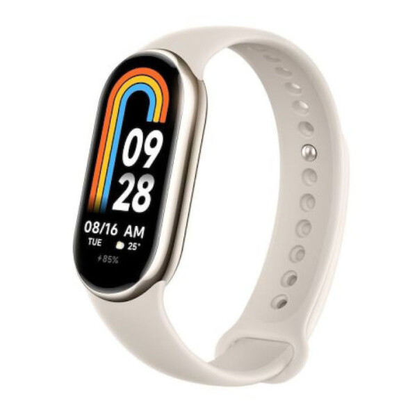 Xiaomi Smart Band 8 Αδιάβροχο με Παλμογράφο Χρυσό