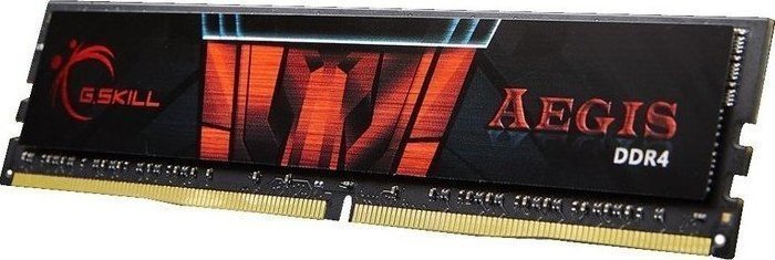 G.Skill Aegis DDR4 με Module 1x16GB και Ταχύτητα 2400 για Desktop Κωδικός F4-2400C17S-16GIS