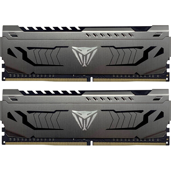Patriot Viper Steel DDR4 16GB RAM με 2x8GB Modules και Ταχύτητα 3200 για Desktop Κωδικός PVS416G320C6K